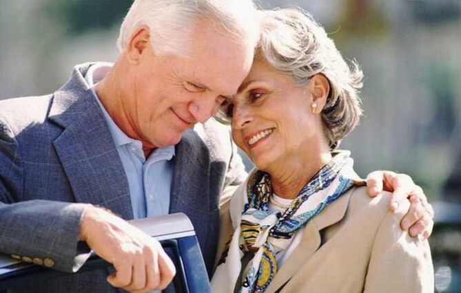 women and men over 60 years old with increased photo potential 1